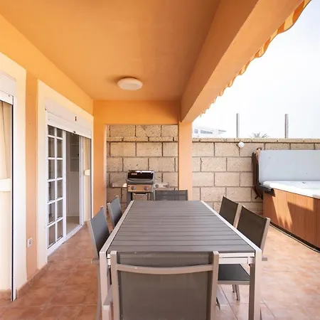 Casa Vera Costa Adeje Tenerifesummervillas Jacuzzi The Sunset